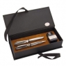 Набор Великие открытия: ручка перьевая, ручка роллер, чернила, посеребрение FT6108